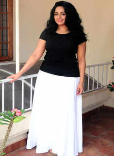 Kavya @ Akashavani's shoot