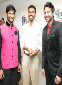 Actor Kamal Kamaraju's exhibtion