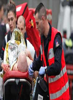 Fresh firing in Paris, two injured