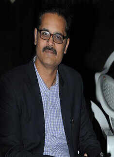 CV Anand at an event