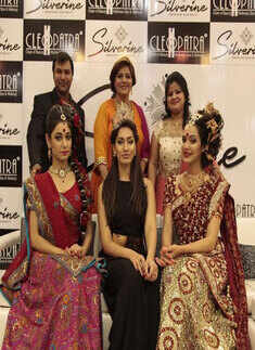 Miss India at Cleopatra's and Silverine event