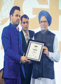 Award ceremony in the city