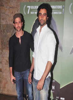 Celebs watch Birdman