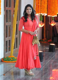 Shilpa and Srinivas&rsquo; son&rsquo;s dhoti function