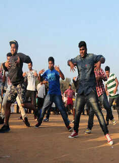 Flashmob @ Shanghumugham beach