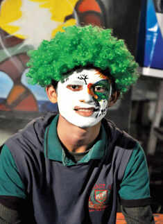 Face painting competition