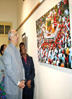 Photo exhibition in Banaras
