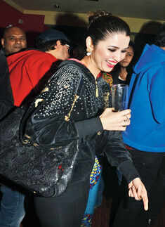 Shrom and Akshay host a party