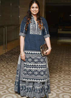 Vidya Singha at a party, ITC Grand Chola