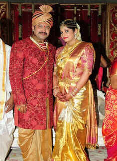 Manoj Krishna and Smrithi's wedding ceremony