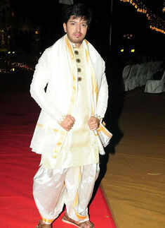 Manoj Krishna and Smrithi's wedding ceremony