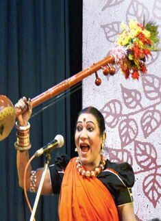Teejan Bai performs in Bhopal