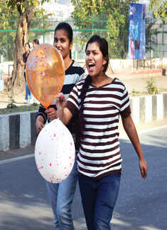 Fitness buffs make the most of Raahgiri