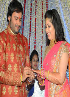 A perfect engagement ceremony