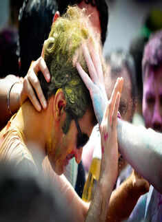 Holi party @ Park Hotel