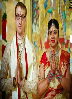 Meghana & Chad Bowen tie the knot in Hyderabad