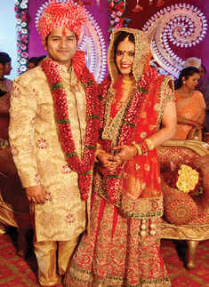 Samiksha & Kalrav&rsquo;s wedding ceremony