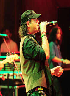 Mohit Chauhan at a musical concert