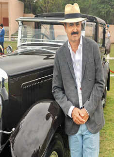 Vintage automobiles exhibition