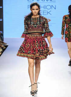 LFW '15: Day 3: Harper's Bazaar Inspires Mulmul