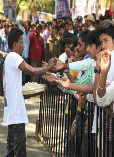 Puneeth Rajkumar's birthday with his fans