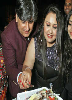 Rohit & Brinda Sehgal's 15th anniv. party