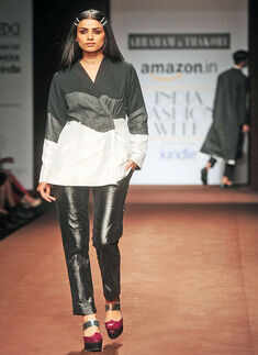 Runway ablaze with recycled fashion