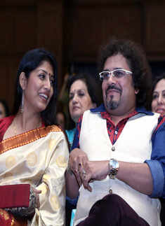 Celebs at a musical event