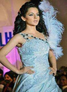 Kangana on the ramp