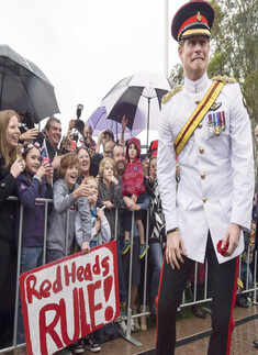 Prince Harry arrives in Australia to serve in army