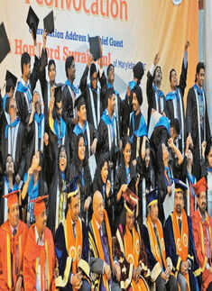 A convocation ceremony