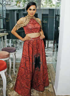 A fashionable evening