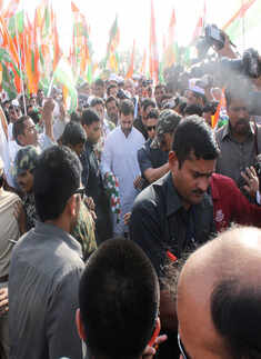 Rahul treks 15km in 43&deg;C to visit 5 villages