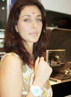 Lisa at store launch