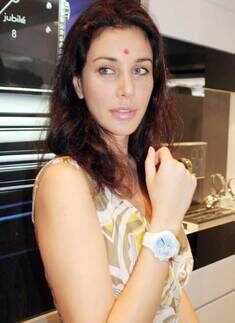 Lisa at store launch