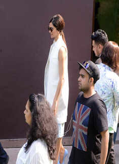 Deepika, Irrfan promote Piku