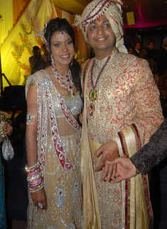 Jayswal's wedding party