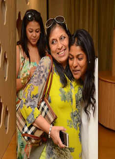 Celebs at L'occitane spa launch