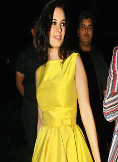 Evelyn, Mimoh at a filmi party