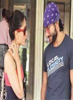 Kareena & Saif in Delhi