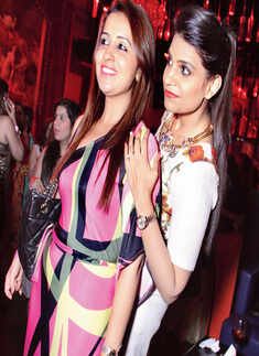 Nimran and Esha during the FUBAR Friday Photogallery - Times of India
