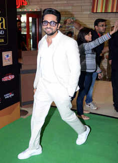 Ayushmann Khurrana is all smiles during the press meet of IIFA Awards- Photogallery  - Times of India