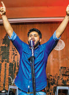 Ankit Chawla from the band Mir performs Photogallery - Times of India