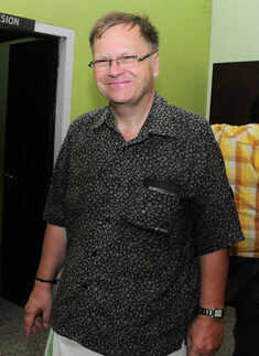 Andreas Heitmann during the anniversary celebration- Photogallery  - Times of India