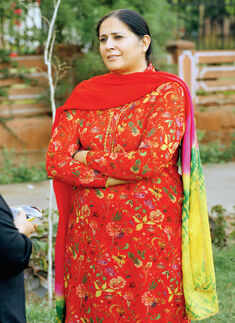 Mini Sampatram during a protest Photogallery - Times of India