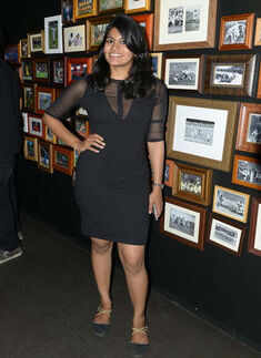 Aarti poses during a band night during a band night, held at US 101, in Chennai.