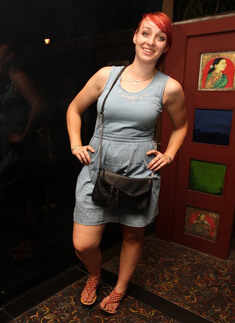 Alice is all smiles during a party Photogallery - Times of India