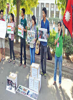 olunteers from Operation Nepal Relief collecting donations  Photogallery - Times of India