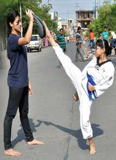 Karate lessons for young girls  Photogallery - Times of India
