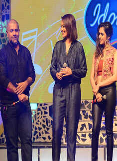 Vishal Dadlani, Sonakshi Sinha and Shalmali Kholgade Photogallery - Times of India
